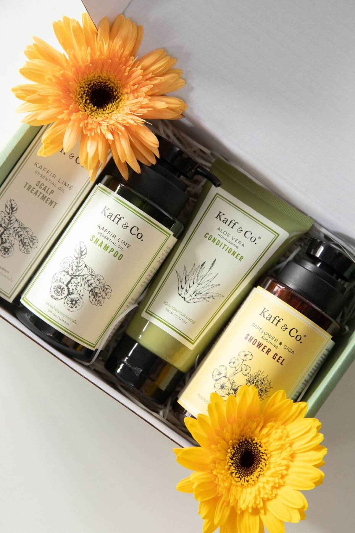 Holiday Set #1 Holiday Hair & Skin Care (Kaffir Lime)