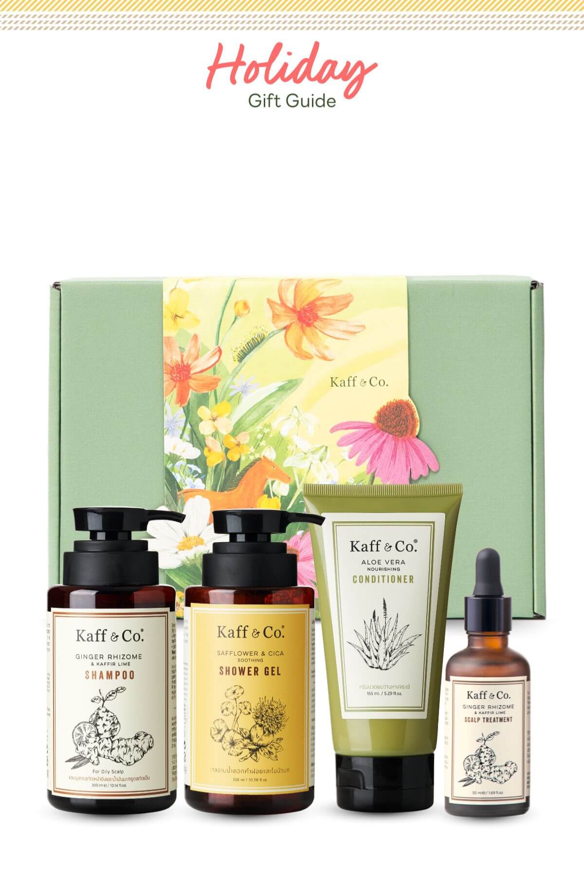 Holiday Set #2 Holiday Hair & Skin Care (Ginger) 