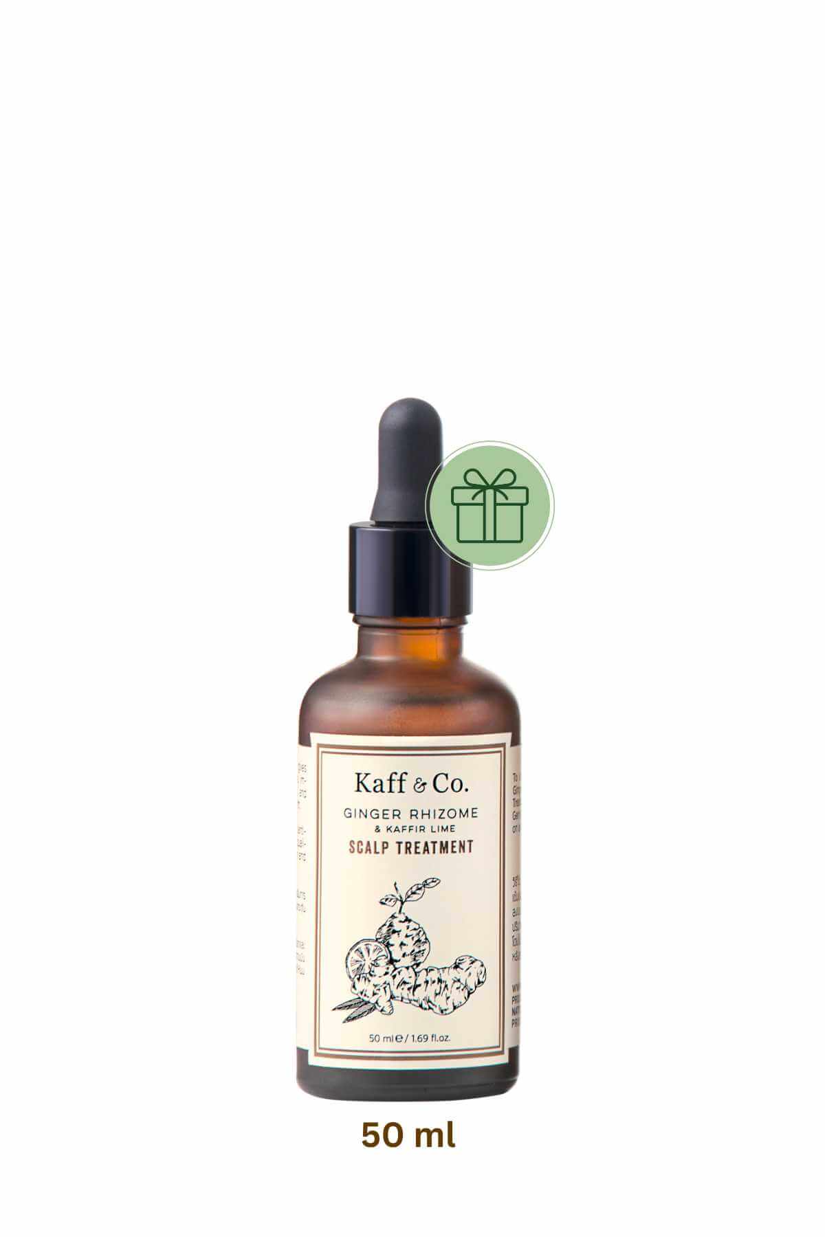 Saver Set - ทรีทเม้นท์บำรุงหนังศีรษะสารสกัดเหง้าขิง และน้ำมันมะกรูดสกัดเย็น 100 ML & 50 ML