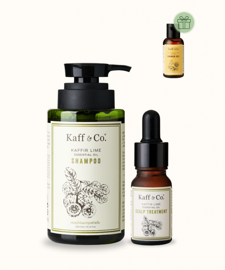Scalp Care Starter Set 1 – Calm & Relief ดูแลหนังศีรษะแห้ง ลดคัน รังแค 