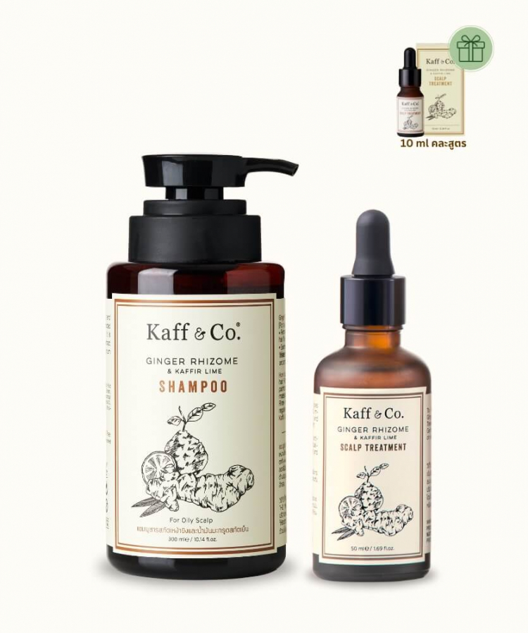 Healthy Scalp 4 หนังศีรษะมัน ลีบ ร่วง ผมหงอก