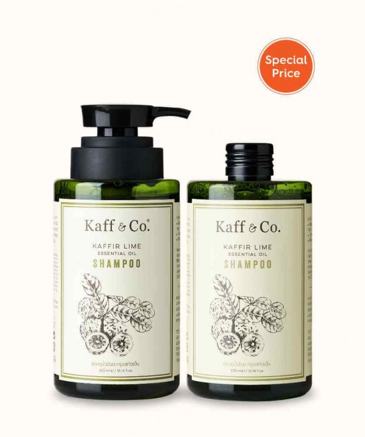 Saver Set - แชมพูน้ำมันมะกรูดสกัดเย็น 300 ML และ ชนิดเติม 300 ML