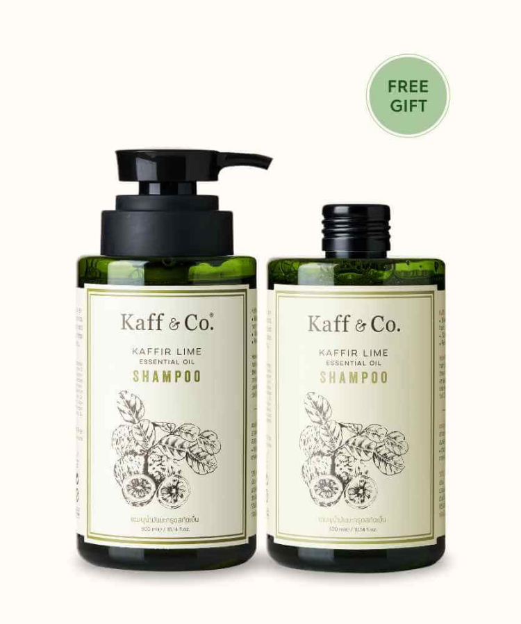 Saver Set - แชมพูน้ำมันมะกรูดสกัดเย็น 300 ML และ ชนิดเติม 300 ML