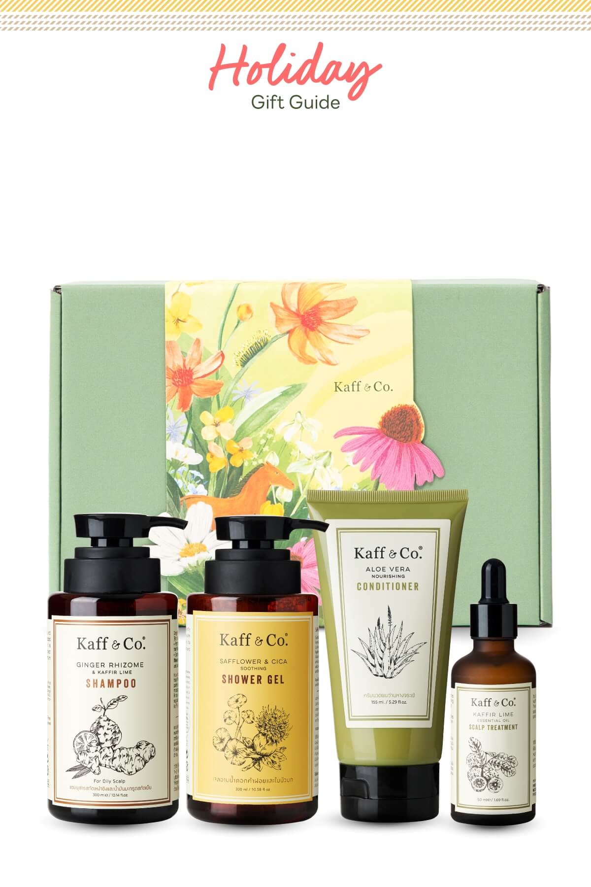 Holiday Set #2 Holiday Hair & Skin Care (Ginger) 